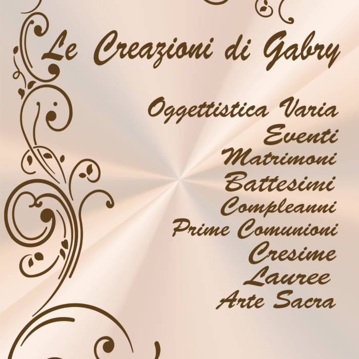 LE CREAZIONI DI GABRY